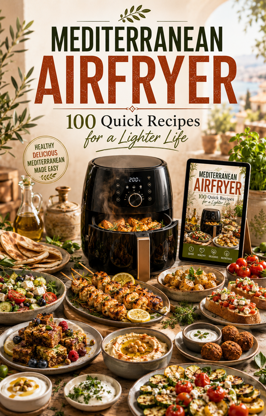 Mediterranean Airfryer: 100 Quick Recipes for a Lighter Life